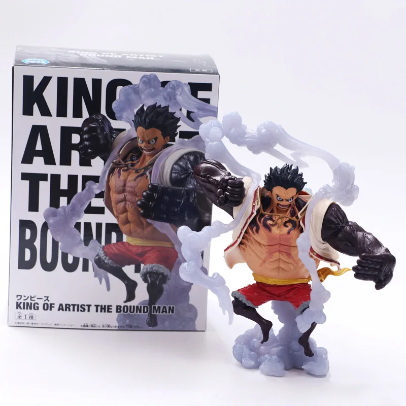 Luffy Gear 4 белое пламя стильные ПВХ экшн фигурки Zoro коллекционные модели игрушки 20