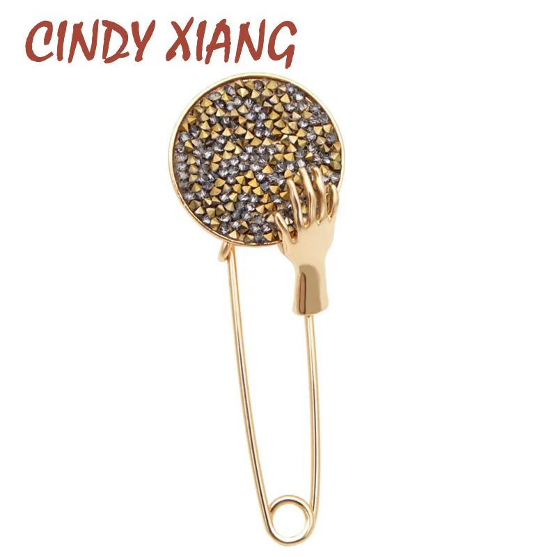 CINDY XIANG Броши для женщин абстрактные простые булавки мужчин ремесла Подарки Для