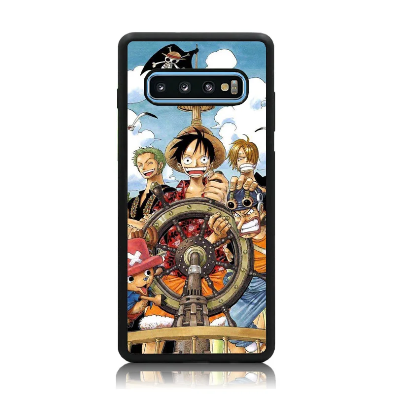 Для samsung Galaxy S10 Plus чехол Dragon Ball Z рваные мышцы Вегета ГОКу Один Кусок Луффи печати