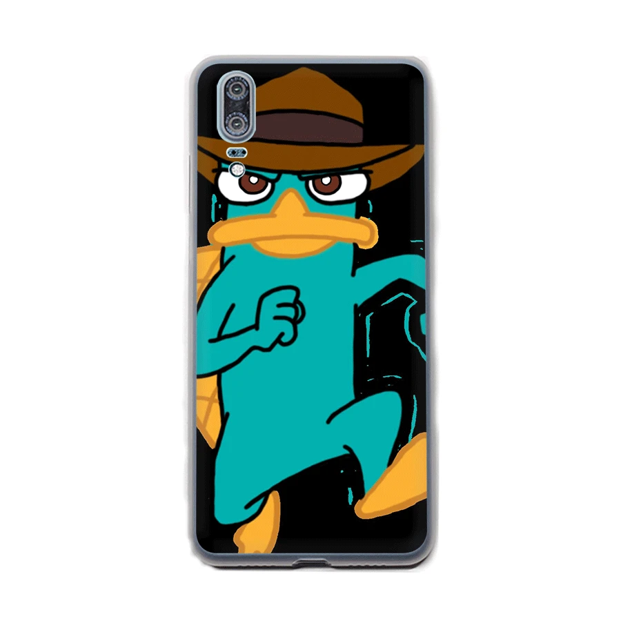 Чехол для телефона Perry The Platypus Huawei P8 P9 P10 P20 P30 Lite Plus Pro P Smart Cover | Мобильные телефоны и