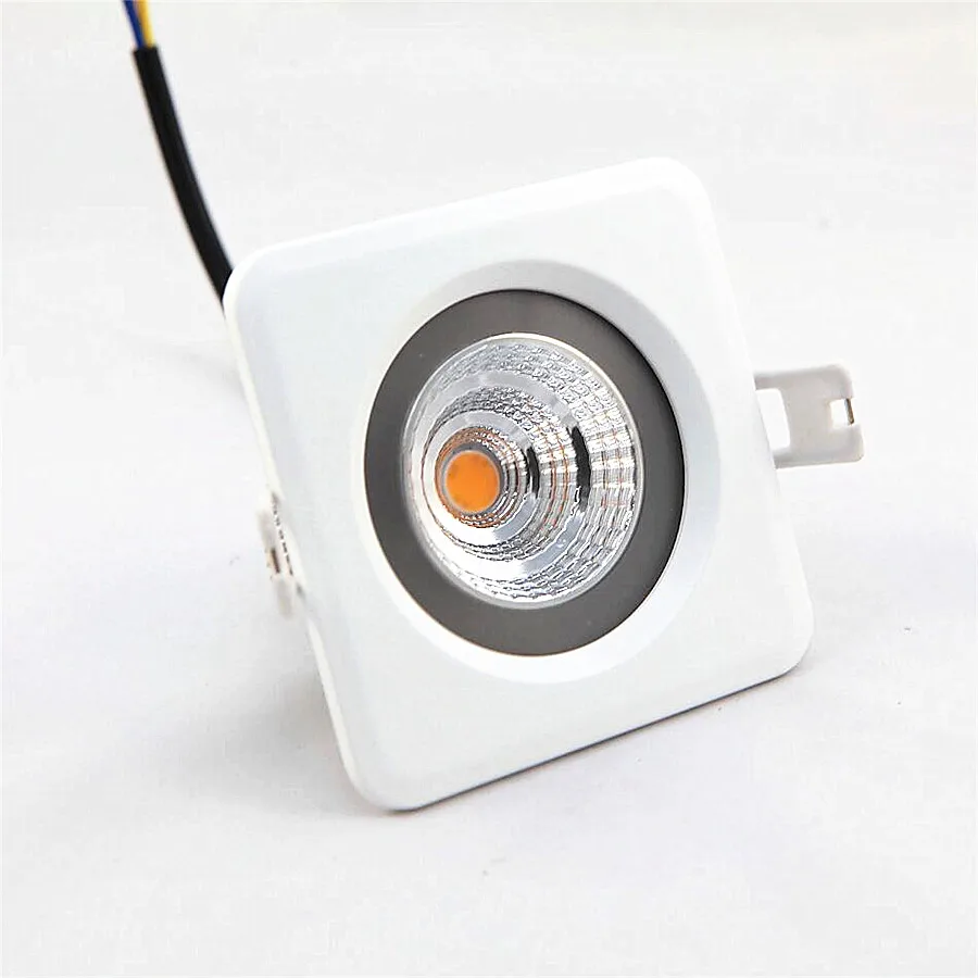 16 шт. новинка 9 Вт без драйвера с регулируемой яркостью светодиодный потолочный