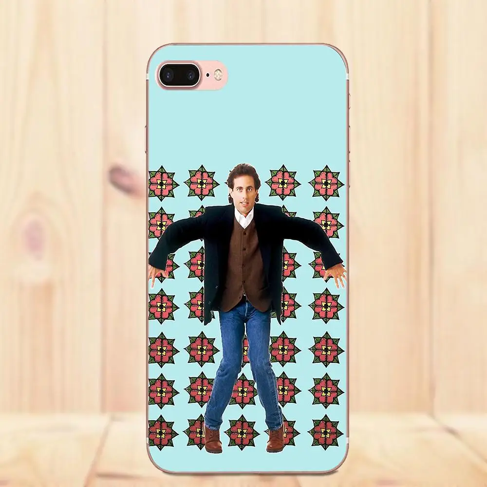 Maerknon для Apple iPhone 4 4S 5 5C 5S SE 6 6S 7 8 Plus X Мягкий силиконовый чехол Jerry Seinfeld | Мобильные