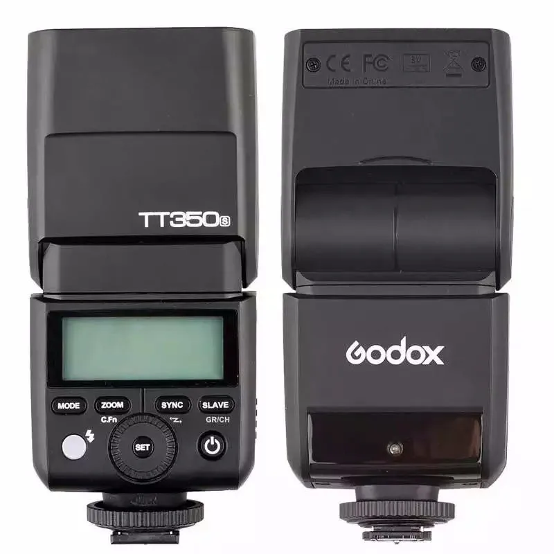 Беспроводная вспышка Godox TT350S 2 4G HSS 1/8000s TTL GN36 с триггером для Sony A7 A7R A7S II A6300 A6000 |
