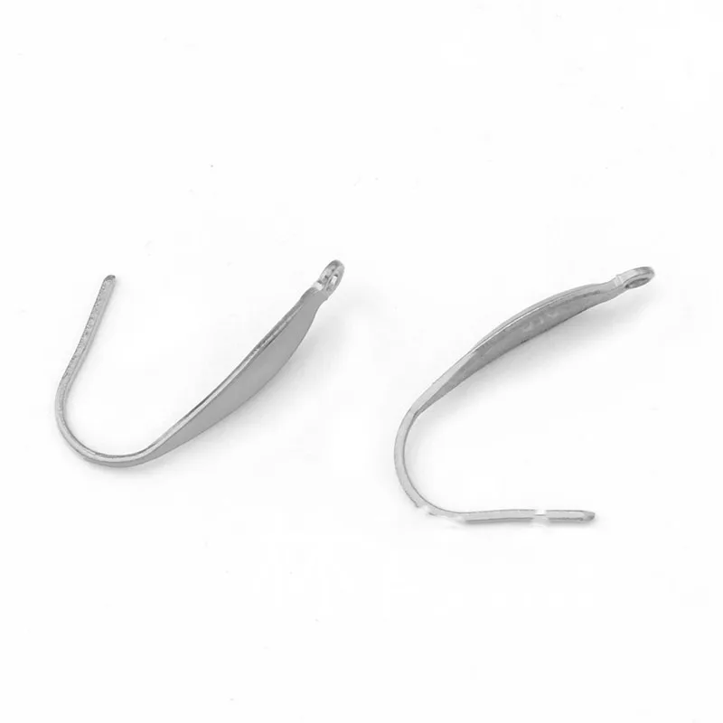 20pcs10X20mm французские крючки для сережек проволочные настройки основа стальной