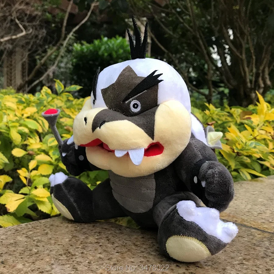 Мягкая плюшевая игрушка Bowser Koopalings Super Bros Morton Jr. Koopa 7 дюймов|mario bros plush toy|mario plushsuper mario
