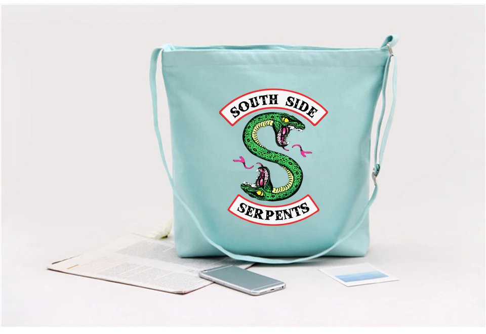 Riverdale Bags for women Fashion Shoulder bags Big bag Canvas Hip Hop South Side New Arrival High capacity bag
