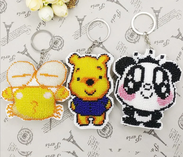 Набор для вышивки бисером из мультфильма Лошадь печатный Пластиковый холст