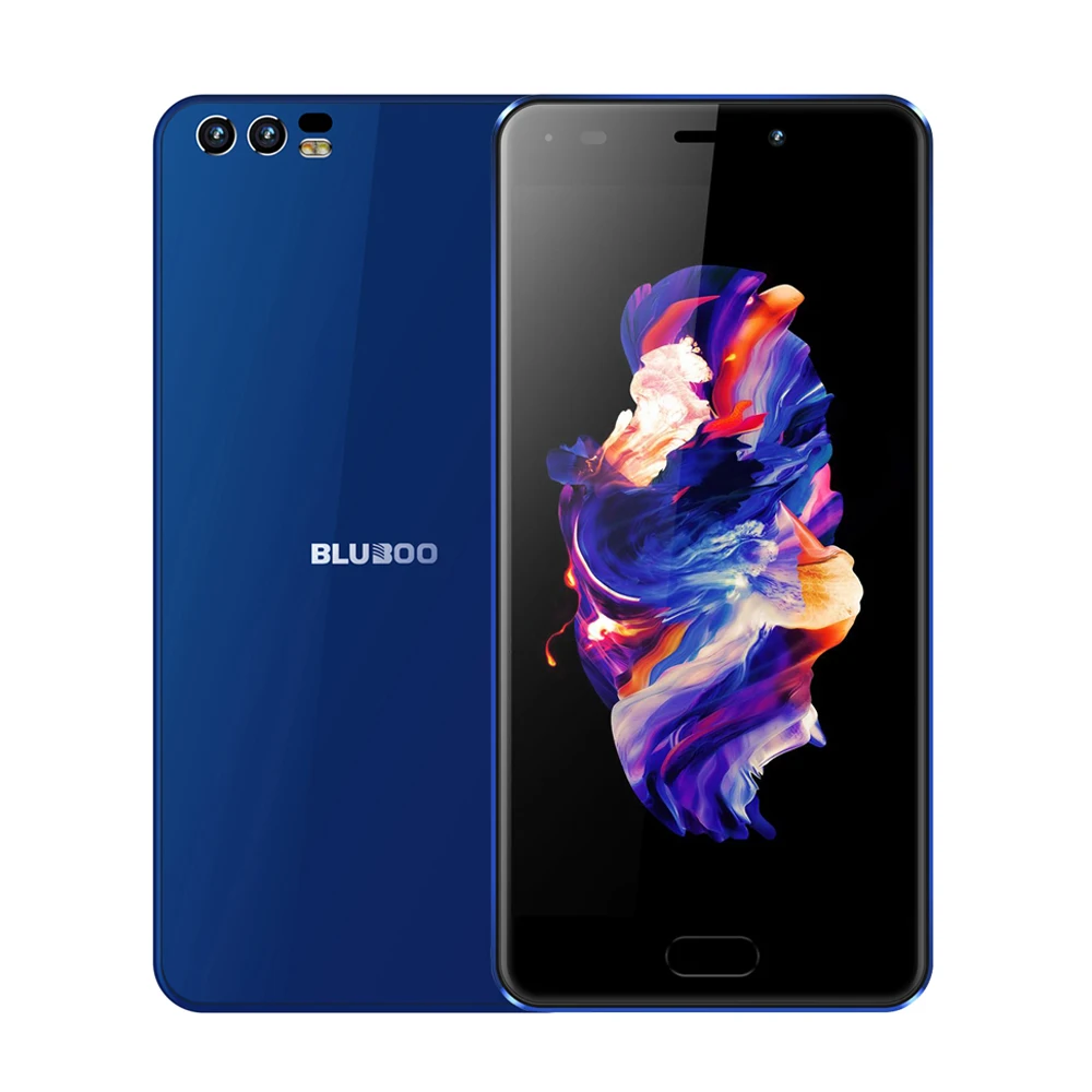 BLUBOO D2 смартфон 5 2 &quotHD Android 6 0 MTK6580A 3300 мАч 4 ядра 1 г + 8 5.0MP 3.0MP двойной камеры заднего