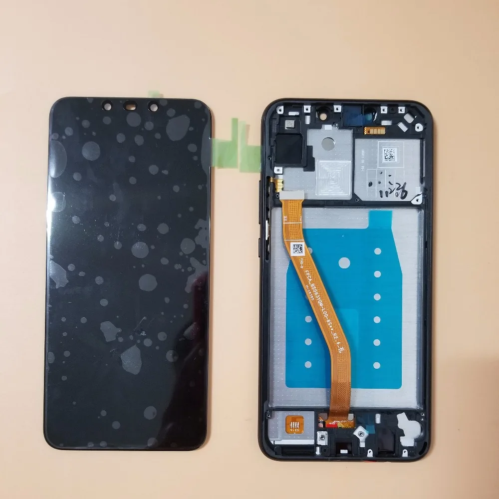 6 3 ''ЖК дисплей для Huawei P Smart +/P Plus INE LX1 L21 ЖК сенсорный экран дигитайзер с рамкой