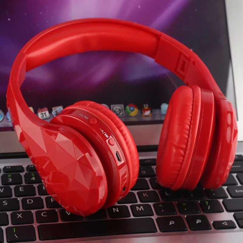 SMILYOU Новое поступление красочные стерео аудио Mp3 Bluetooth наушники Складная