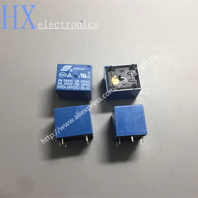 5 шт. реле 5pin T73 12 В 24 48 10 А 250 | Обустройство дома