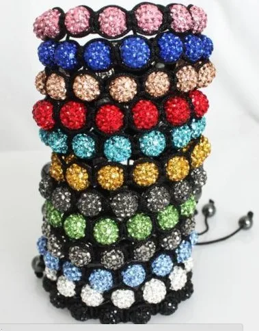 10 мм оптовая продажа лучшая 9 Смешанная глина AB бриллианты ювелирные изделия для