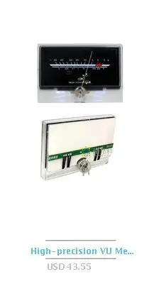 AK7115 VFD музыкальный анализатор спектра аудио стерео индикатор уровня ритм VU метр colck с пультом дистанционного управления усилитель