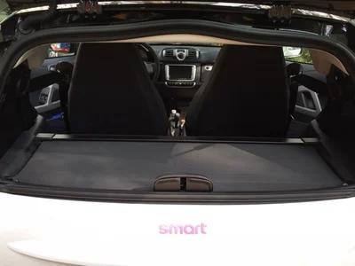 Автомобильный задний багажник защитный лист для багажника Крышка для Smart fortwo 2009 2010 2011 2012 2013 Высокое качество авто аксессуары