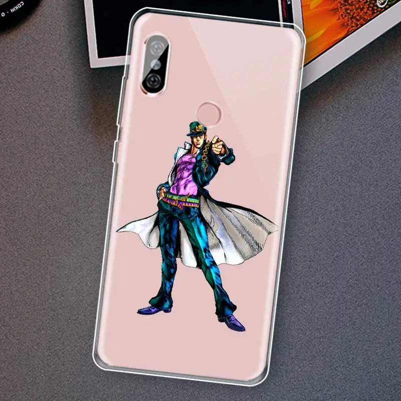 DREAMFOX N081 Jojo Bizarre Adventure Soft TPU Silicone Cover For Xiaomi Redmi Note 3 4 5 Plus 3S 4A 4X 5A Pro Global Case |