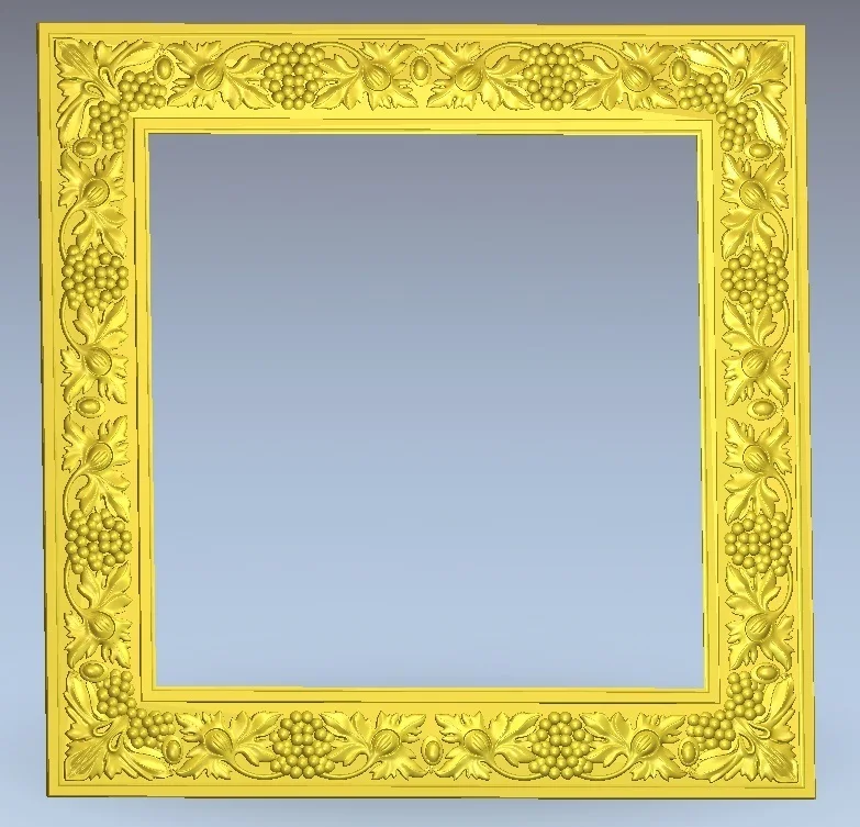 

3d модель, рельef для ЧПУ в формате STL Frame_34