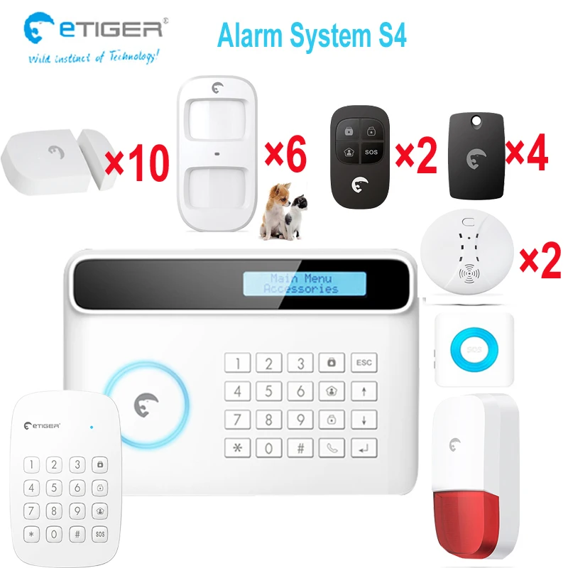 IOS android APP управляемая GSM интеллектуальная сигнализация