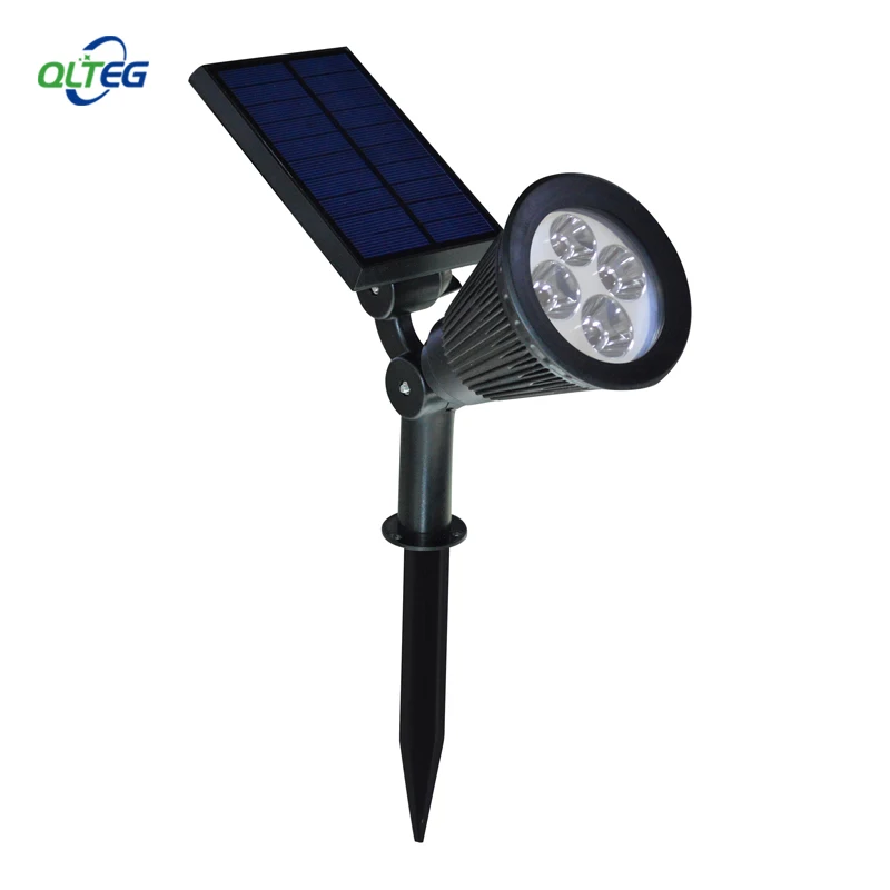 Светодиодная уличная лампа на солнечной батарее Точечный светильник для сада