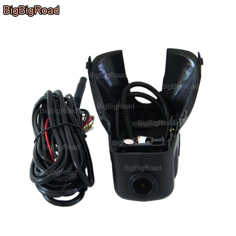 Автомобильный видеорегистратор BigBigRoad с Wi Fi для Volvo XC60 2010 2011 V60 / S60 S60L S80 S80L 2013 2014