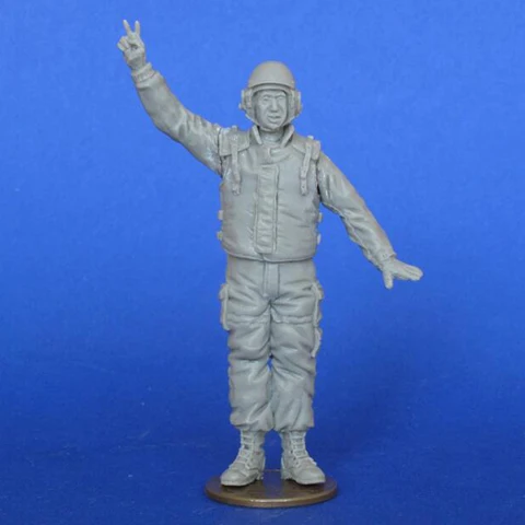 

1/35 Israeli tank crew Resin kit soldiers GK Military theme Scene combination Uncoated No colour