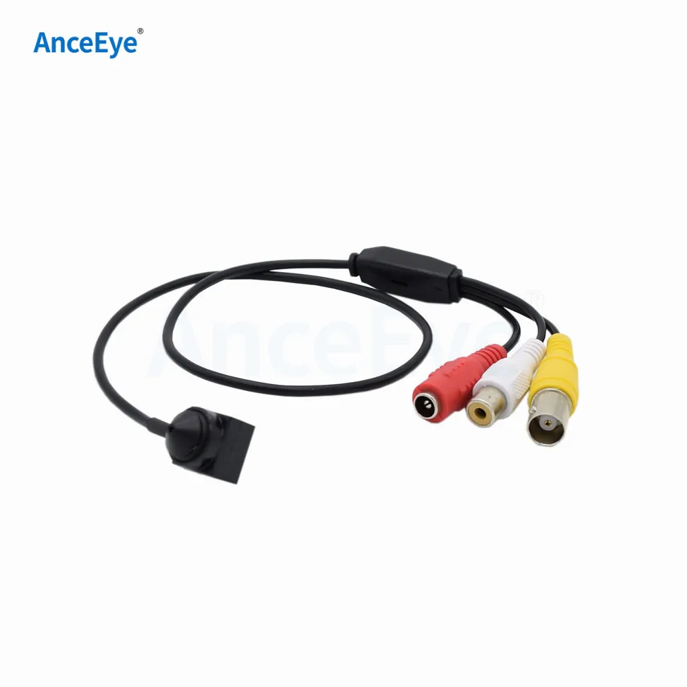 Супер Мини AHD камера AnceEye audio 1080P IMX323 UTC система видеонаблюдения мини цветная с