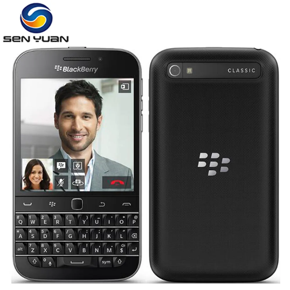 Разблокированный Оригинальный BlackBerry Classic blackberry Q20 Двухъядерный 2 Гб ОЗУ 16 ПЗУ