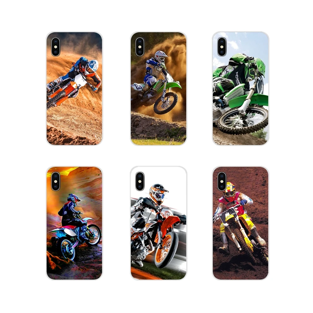 Дизайнерский чехол для мотоцикла гонки Moto Cross Apple iPhone X XR XS MAX 4 4S 5 5S 5C SE 6 6S 7 8 Plus ipod touch