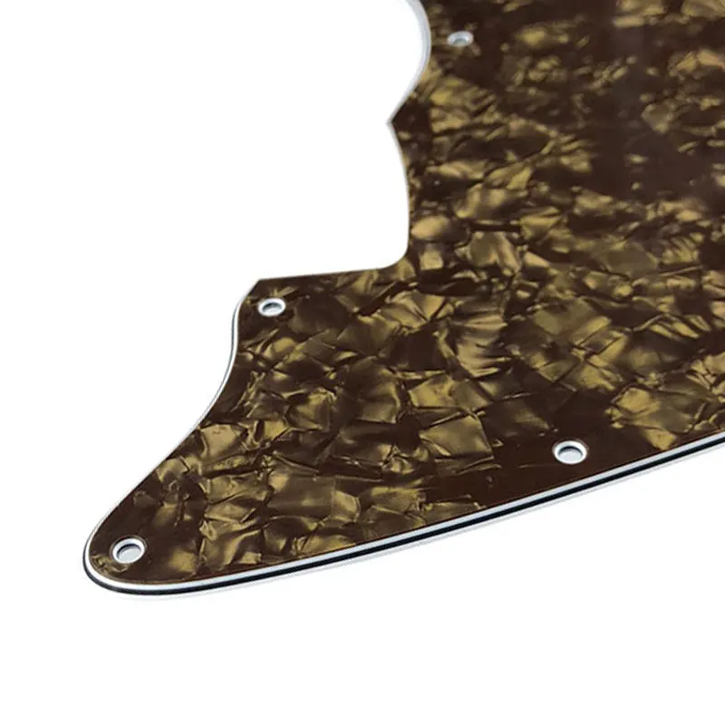 Pleroo пользовательские гитарные части-для США Jazzmaster стиль пустой с фиксированным винтом гитара отверстия накладки Замена