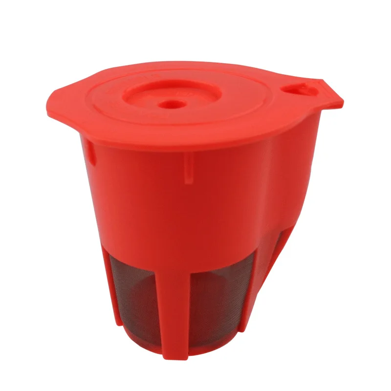 1 шт. многоразового использования наполнение кофейных капсул Pod Cup фильтр кронштейн адаптер для Nescafe dolcee Gusto машины оранжевый цвет