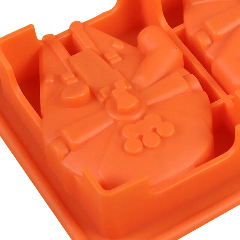 Звездные войны Сокол Тысячелетия корабль кубики льда Mold Maker Бар партия силикона