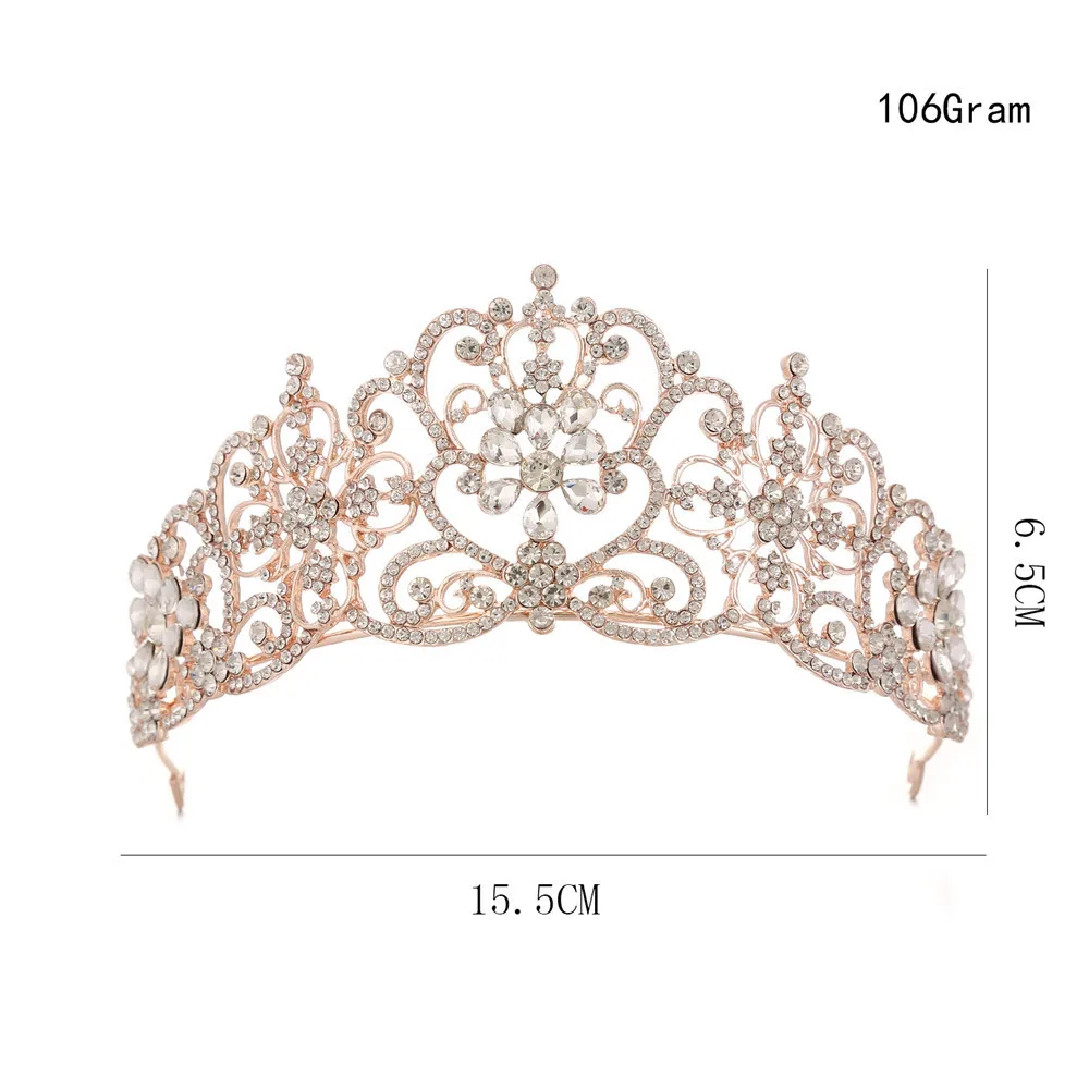 Модная тиара Rainha Da Coroa Do Casamento Tiara Cabelo Headpiece Acessorios orios|Ювелирные наборы для невесты| |