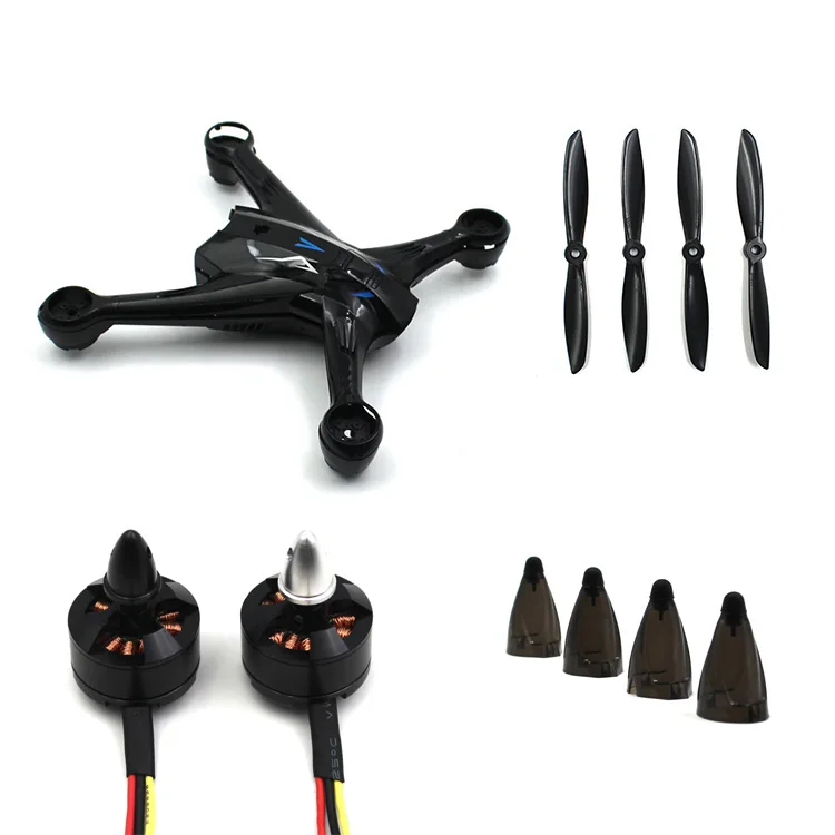 

Global Drone GW198 / X198 5G RC Drone Quadrocopter spare parts motor blades body shell Lampshade Foot pad charger