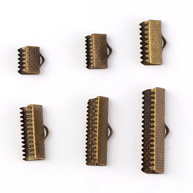 8 мм Обжимные бусины бухта застежки концевые колпачки шнура ленточный Кожаный