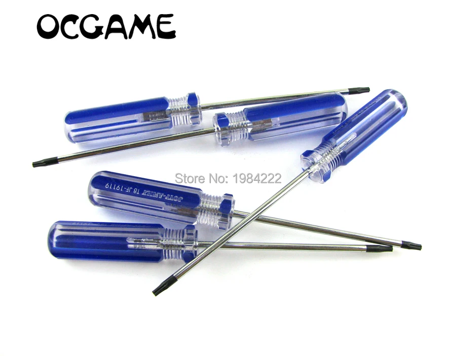 Отвертка OCGAME 120 шт./лот blue Torx T10 T8 отвертка для безопасности инструмент сделай сам