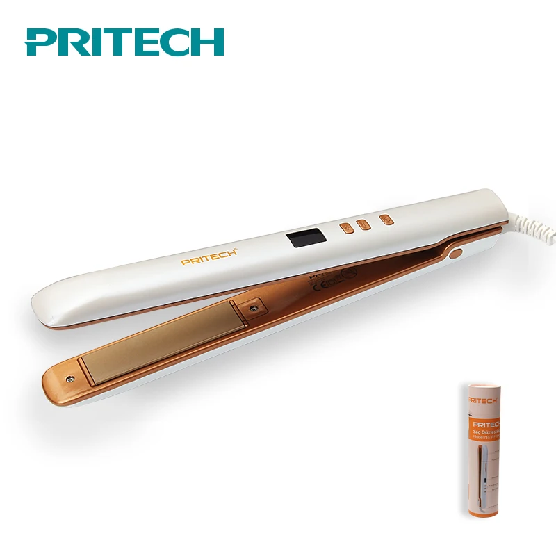 100-230 Degrees Electric Flat Iron Hair Straightener Professional Heating Fast Fasting Portable Styling Tool | Красота и здоровье
