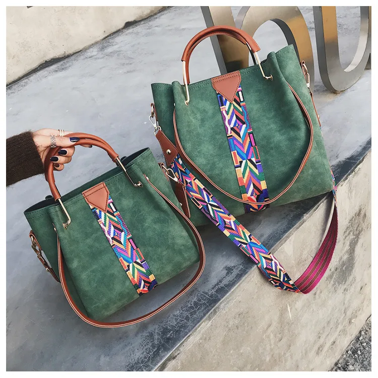 Дизайнерские брендовые кожаные bolsas femininas Для женщин сумка женская Pattern Сумки-тоут сумка из кожи крокодила «2 в 1»