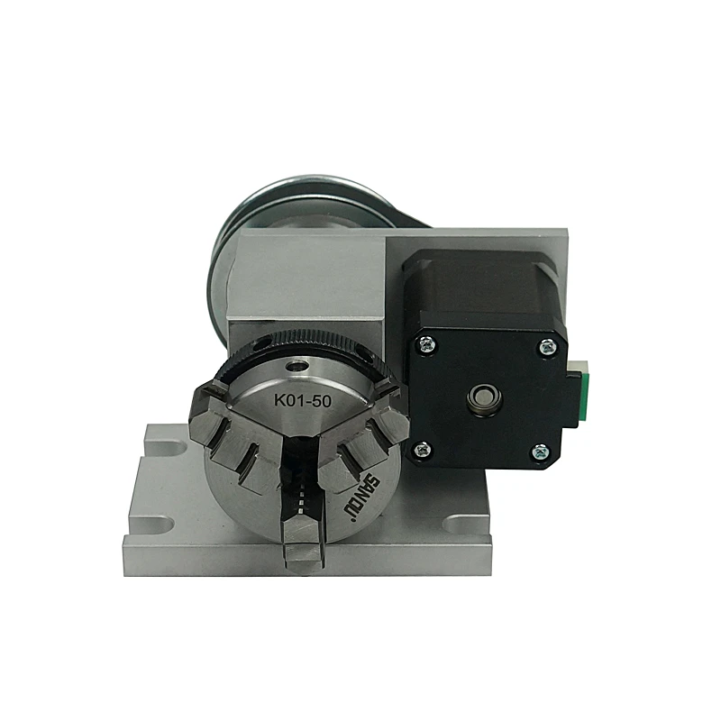 Nema 23 шаговый двигатель (4:1) K 50 50mm 3 кулачковый патрон мм CNC 4 я ось A aixs роторная +
