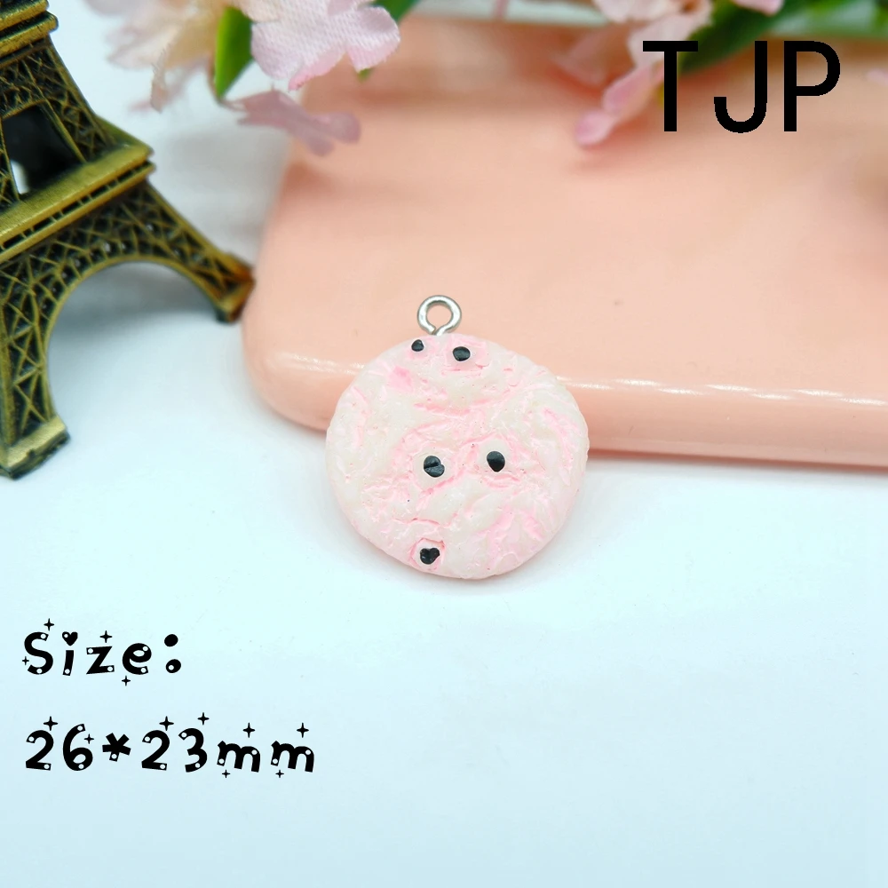 Kawaii Biscuits Oreo apple Charms Pendants for DIY decoration bracelets necklace earring key chain Jewelry Making | Украшения и