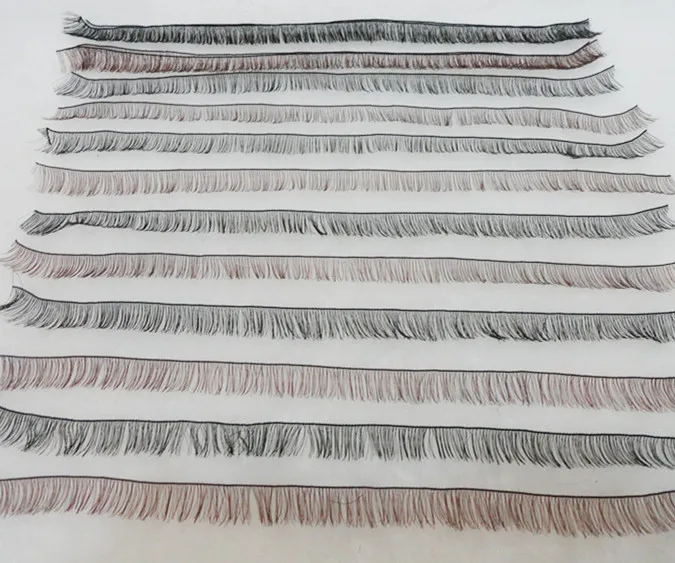 Ресницы для кукол BJD/SD 2 цвета коричневый черный