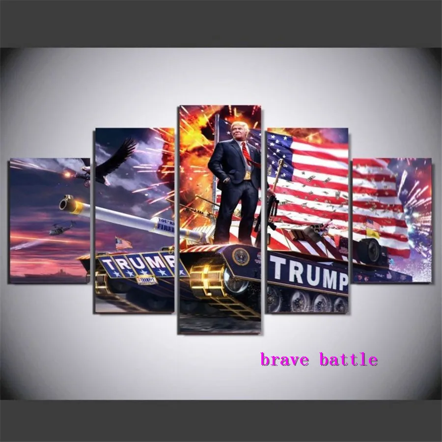 

Трамп президент холст живопись гостиная домашний декор Современная роспись искусство Масляная живопись