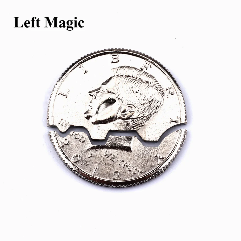 Волшебная рваная монета трюк иллюзия и восстановленный подарок забавные