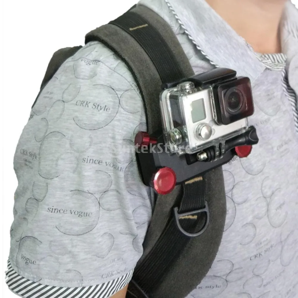 Зажим для рюкзака limitX QuickClip XiaoMi Yi II 2 4K Lite RICOH WG M1 M2 THETA SC S m15 360 Contour + ROMA2 ROMA3|xiaomi yi