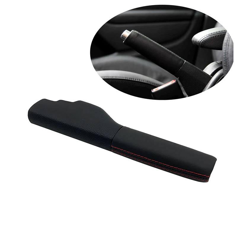 JEAZEA 1 шт. кожаные ручки для ручного стояночного тормоза VW Jetta GLI MK5 Golf Rabbit GTI 1KD 711 461 A