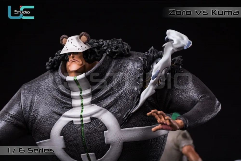 Фигурки моделей в наличии ucs One Piece Roronoa Zoro VS KUMA gk resin игрушечные фигурки для