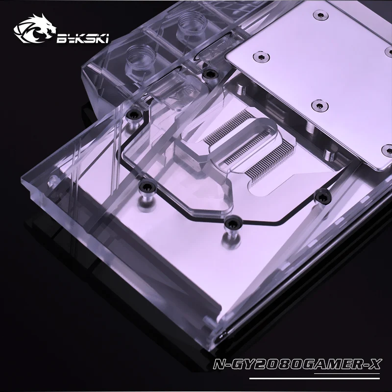 Блок водяного охлаждения Bykski для геймеров Galax RTX 2080 графический процессор с