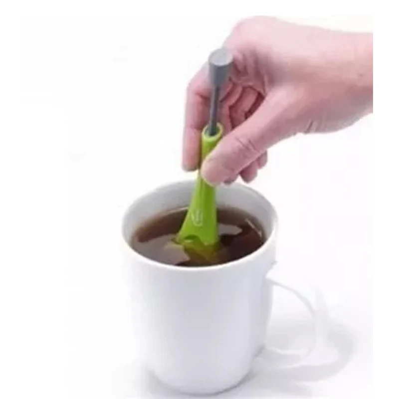 Ситечко для чая со встроенным поршневым ситечком здорового насыщенного вкуса