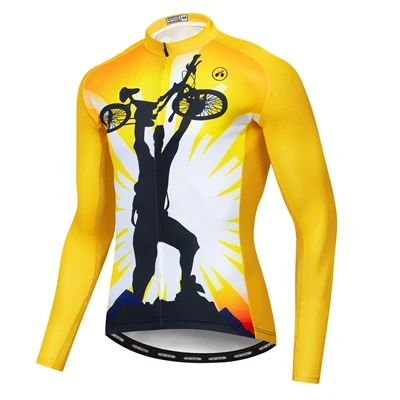 Майки для велоспорта осень Pro Mtb с длинным рукавом мужская одежда для велоспорта Весна Лето Одежда для велоспорта черная быстросохнущая - Цвет: CF0093