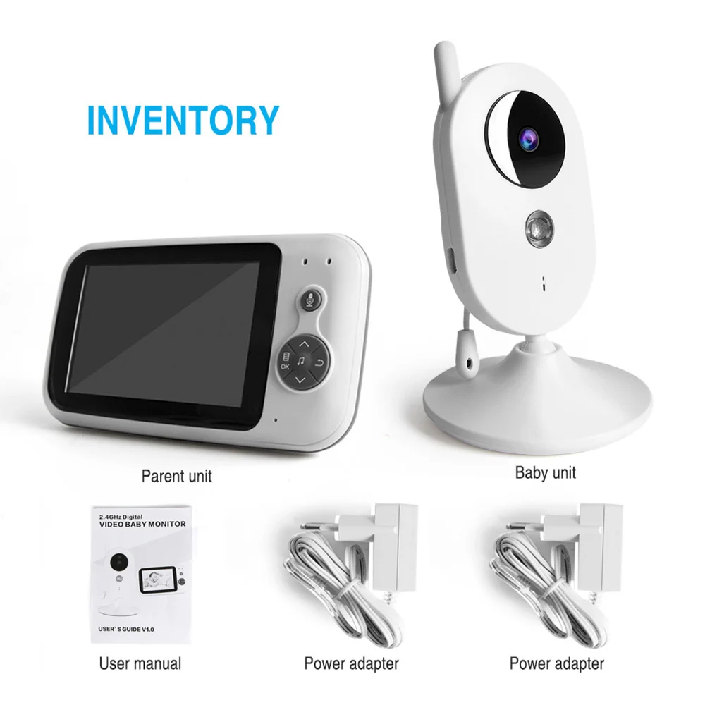 Портативный Беспроводной Детский Монитор 3 5 дюймов ЖК цифровой аудио