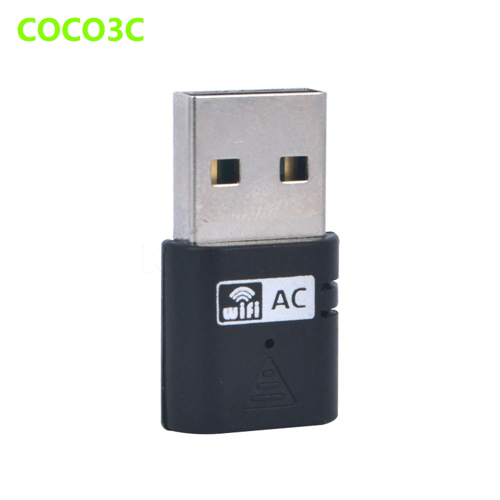 Dual Band  AC 600Mbps USB WiFi Dongles 2.4Ghz 5Ghz AC600 Wireless-N Network Adapter USB 2.0 Wireless Gigabit Speed  Dongle