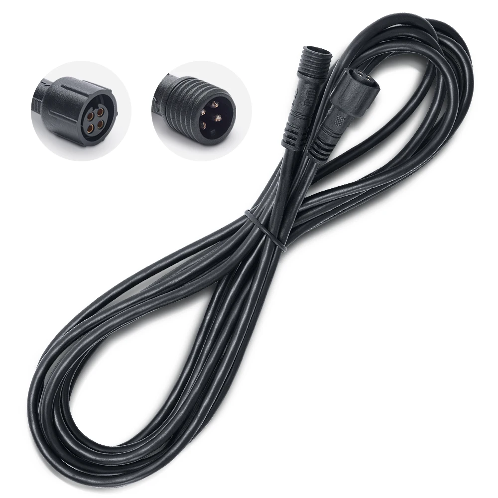 MICTUNING см 10 футов удлинитель проводка кабеля для 4 8 стручки RGB светодиодный фары